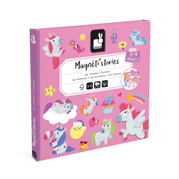 Janod - Magneti Stories - Unicorns