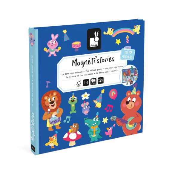 Janod - Magneti Stories - Dierenfeest