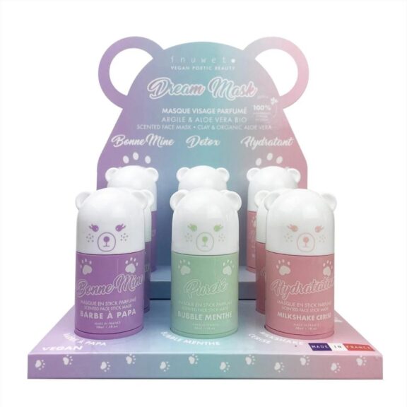Inuwet - Gezichtsmasker groen - Bubble menthe - Afbeelding 3