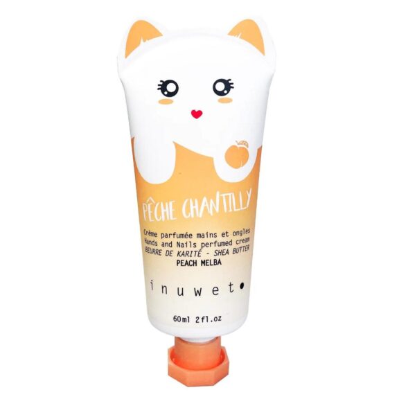 Inuwet - Handcréme oranje - Peche chantilly