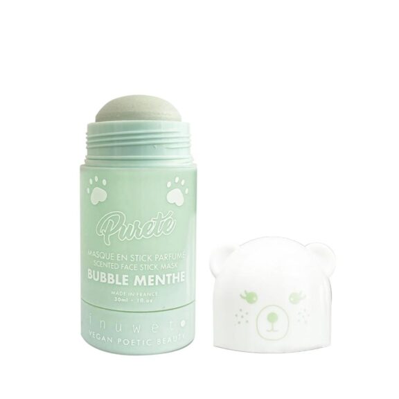 Inuwet - Gezichtsmasker groen - Bubble menthe