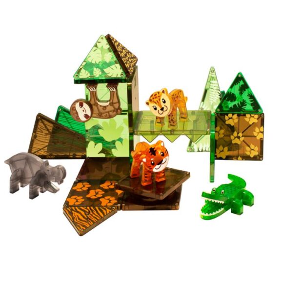 Magna-Tiles - Jungle animals 25 stuks - Afbeelding 2