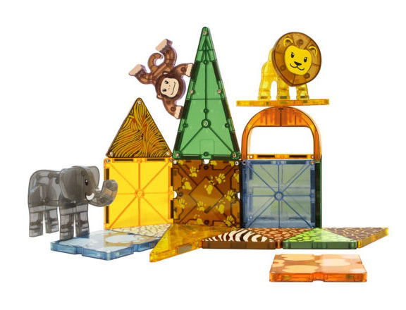 Magna-Tiles - Safari animals 25 stuks - Afbeelding 2