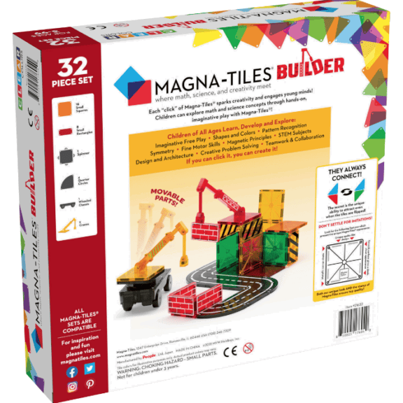 Magna-Tiles - Builder 32 stuks - Afbeelding 4