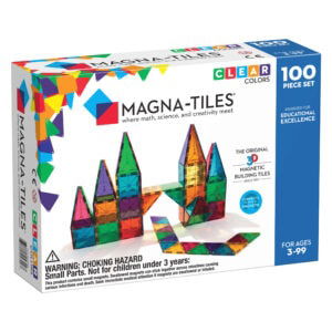 Magna-Tiles - Clear Colors 100 stuks