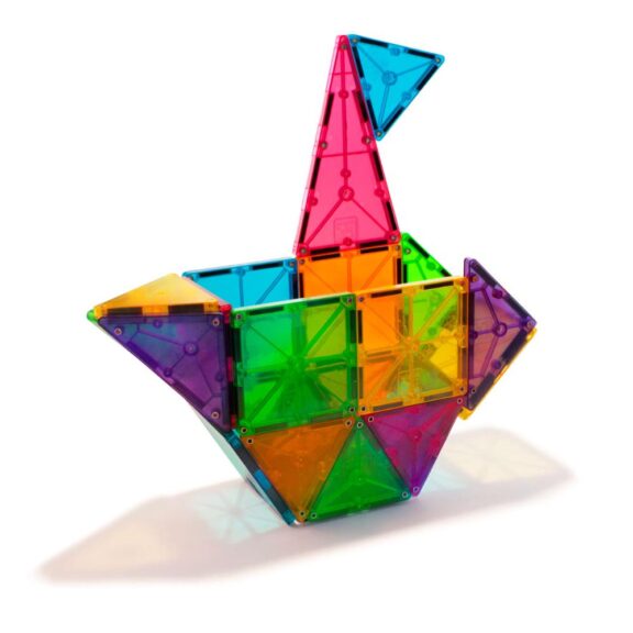 Magna-Tiles -Clear colors 32 stuks - Afbeelding 3