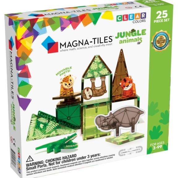 Magna-Tiles - Jungle animals 25 stuks