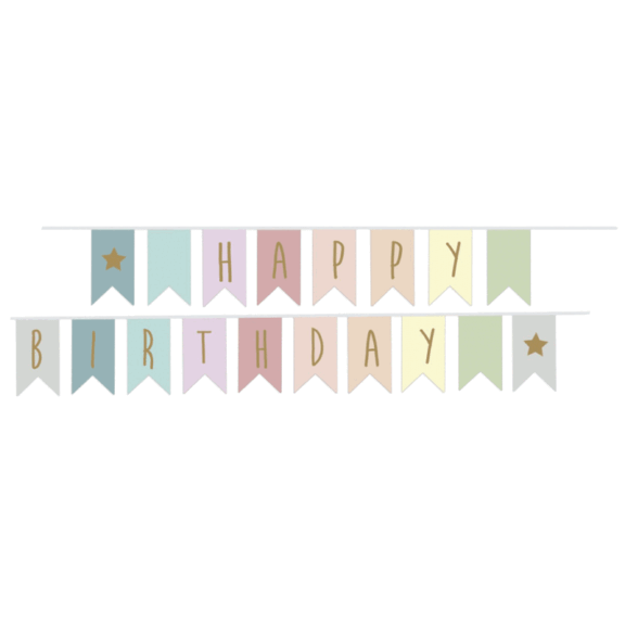 Jabadabado - Flagline Happy Birthday Multi