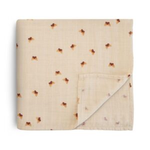 Mushie - Swaddle 120x120 Butterflies