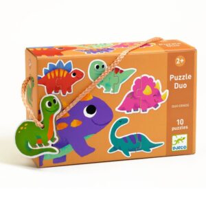 Djeco - Puzzle duo Dino's