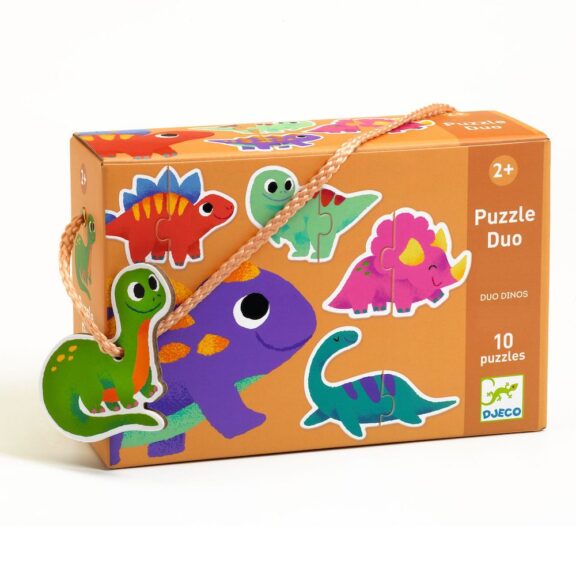 Djeco - Puzzle duo Dino's