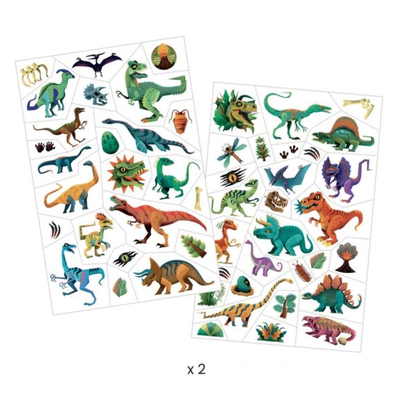 Djeco - Tattoos Dino's - Afbeelding 2