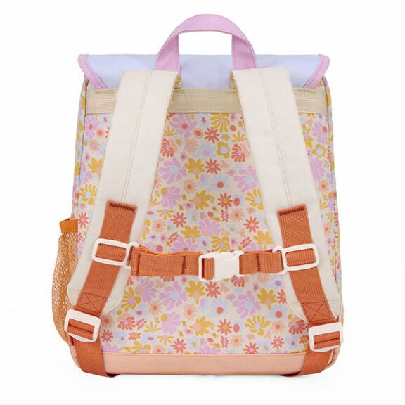 Hello Hossy - Backpack Retro Flowers Mini rugzak rugtas back to school schooltas gymtas