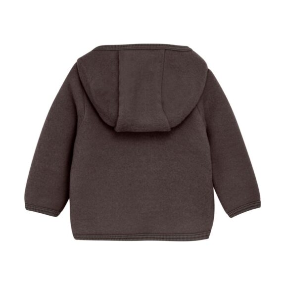 Huttelihut Wolfleece jasje beige engel wol winterjas babykleding kinderkleding winterkleding