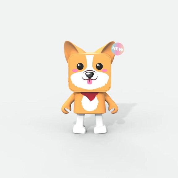 MOB - Dancing Animal Speaker Corgi boxje dansen spotify usb draadloos wireless