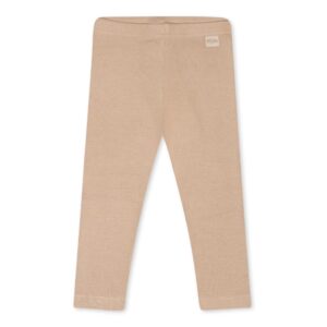 Petit Piao Legging Modal - Light Sand babykleding babybroekje kraamcadeau biologisch katoen beige neutraal