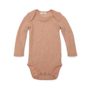 Petit by Basics romper nude merinowol wol merino warmteregulerend zelfreinigend duurzame babykleding winterkleding unisex