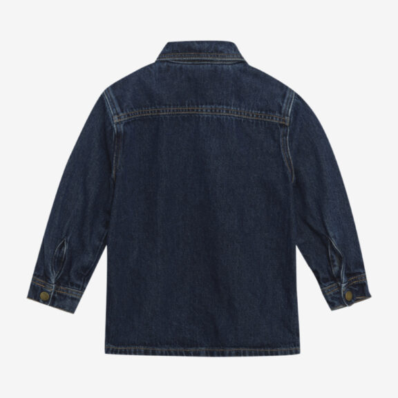 enfant-spijkerjas-jacket-denim-donkerblauw-achterkant