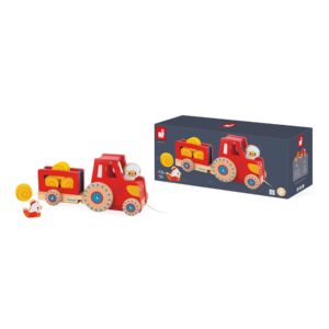 Janod - Trekfiguur Tractor
