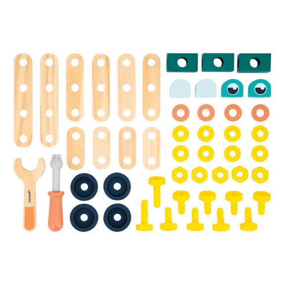 Janod - Brico Kids Ton 50 stuks