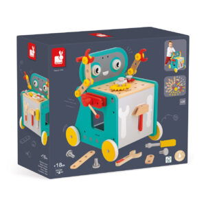 Janod - Brico kids Robotwagen