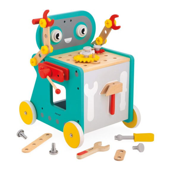 Janod - Brico kids Robotwagen