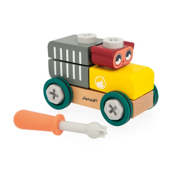 Janod - Brico kids wagen met beer