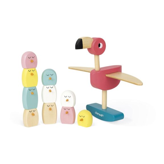 Janod - Evenwichtsspel Flamingo