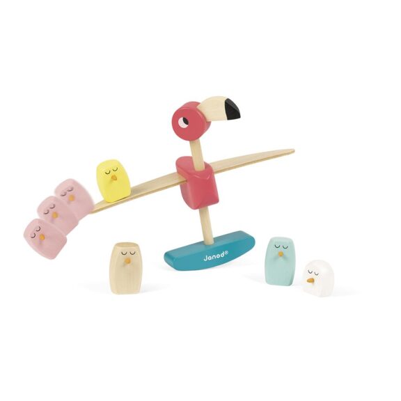 Janod - Evenwichtsspel Flamingo