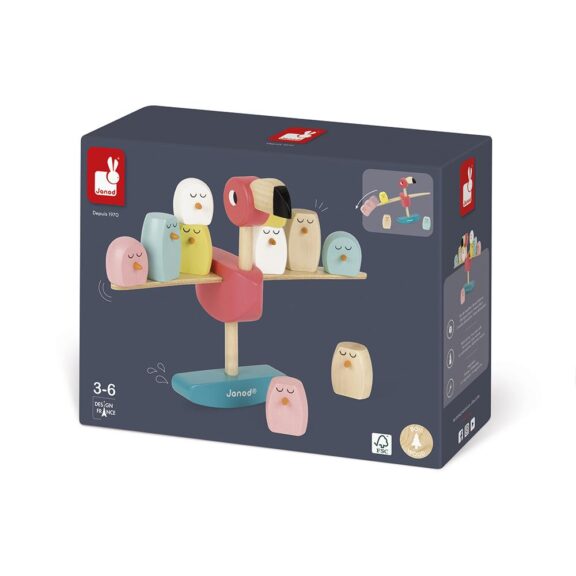 Janod - Evenwichtsspel Flamingo