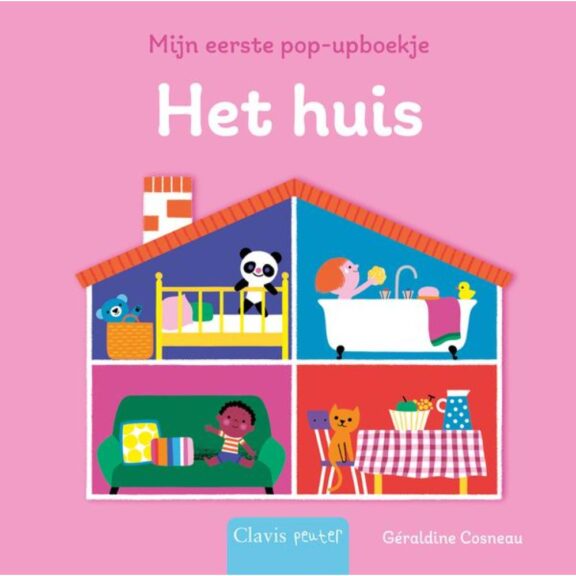 Clavis - Mijn eerste pop-up boekje - Het huis