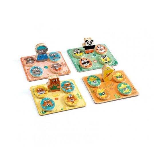 LudoPark van Djeco, een veelzijdig spel met vier verschillende spelvarianten voor uren speelplezier met vrienden en familie