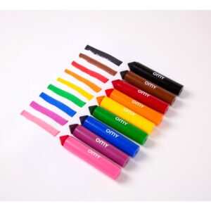 OMY - Jumbo markers stiften viltstiften kleuren kleurplaat creatief
