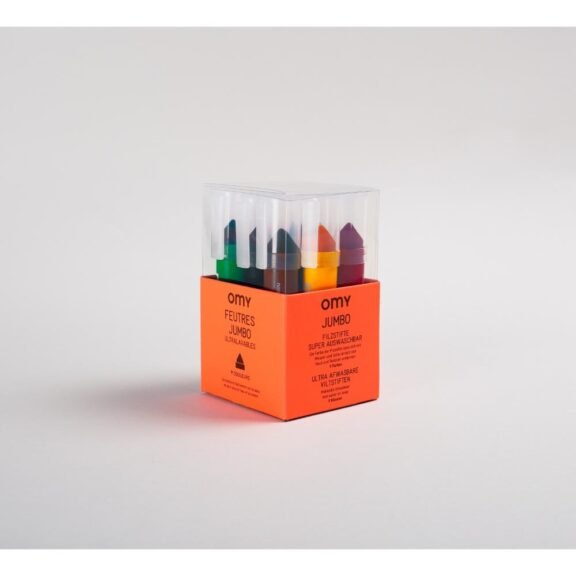 OMY - Jumbo markers stiften viltstiften kleuren kleurplaat creatief