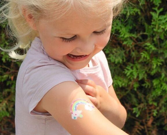 Moses - Glitter tattoos op rol