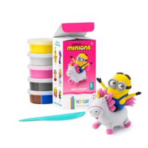 Hey Clay Minions Dave & Fluffy klei cadeautip creatief kleien knutselen
