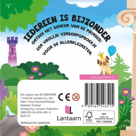 Lantaarn - Vingerpopboekje Prinsessen