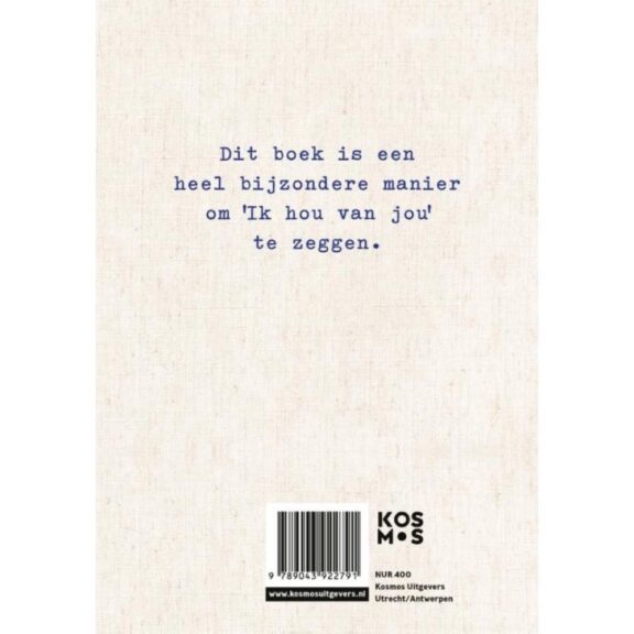 Kosmos - Waarom ik van je hou mama invulboek moederdag cadeautip moeder ma mam