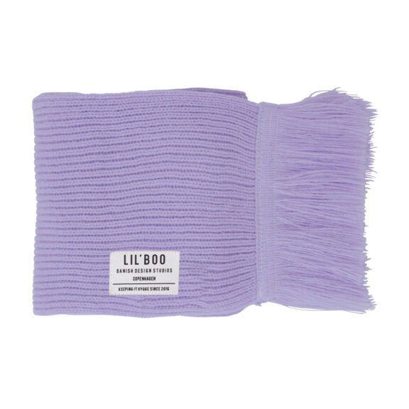 Lil Boo Hygge Scarf - All the colours of the Hygge Beanies Light purple paars lila sjaal winter kinderkleding