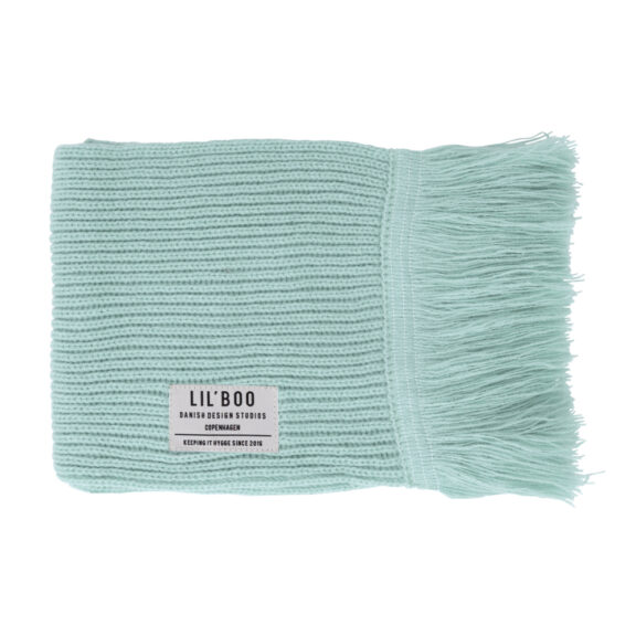 Lil Boo Hygge Scarf - All the colours of the Hygge Beanies Mist Mint groen sage sjaal winter kinderkleding
