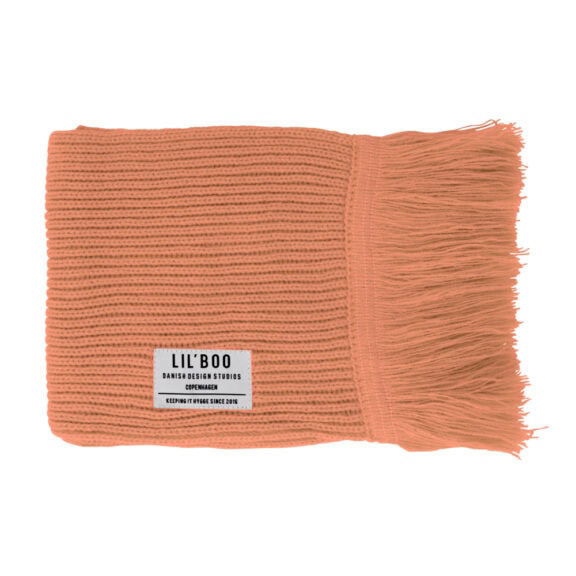 Lil Boo Hygge Scarf - All the colours of the Hygge Beanies Terracotta bruin roest sjaal winter kinderkleding