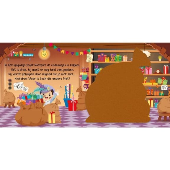 Lantaarn - Mijn kiekeboek Sinterklaas Sint Nicolaas Goedheiligman cadeau schoencadeau boek prenten piet ozosnel stoomboot flapjes zoeken babyboek