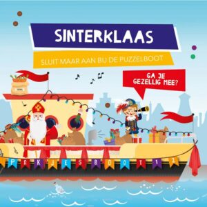 Puzzelboot Sinterklaas Sint Nicolaas Goedheiligman cadeau schoencadeau boek prenten piet ozosnel stoomboot puzzel legpuzzel creatief