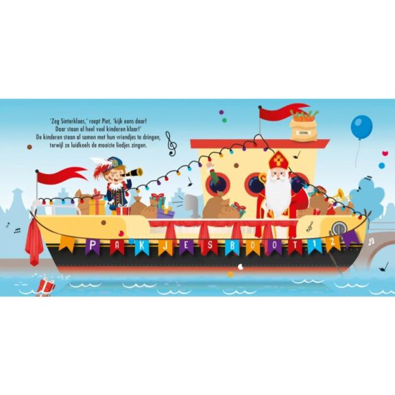 Puzzelboot Sinterklaas Sint Nicolaas Goedheiligman cadeau schoencadeau boek prenten piet ozosnel stoomboot puzzel legpuzzel creatief