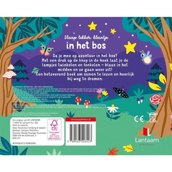 Lantaarn - Slaap lekker kleintje - In het bos