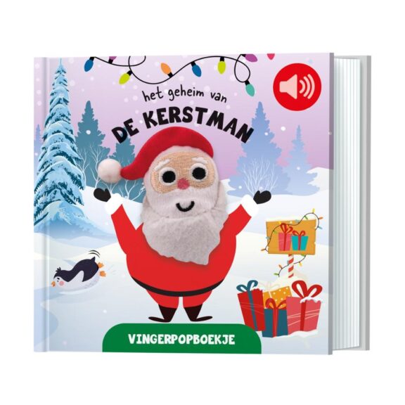 Lantaarn - Vingerpopboekje het geheim van de kerstman
