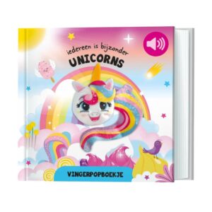 Lantaarn - Vingerpopboekje Unicorns