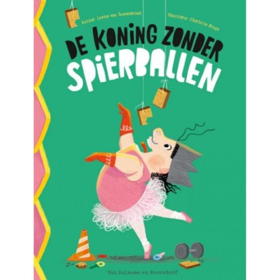 De koning zonder spierballen prentenboek kinderboek boek