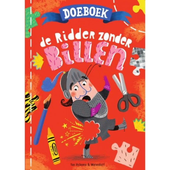 Doeboek - De ridder zonder billen prentenboek kinderboek boek doeboek