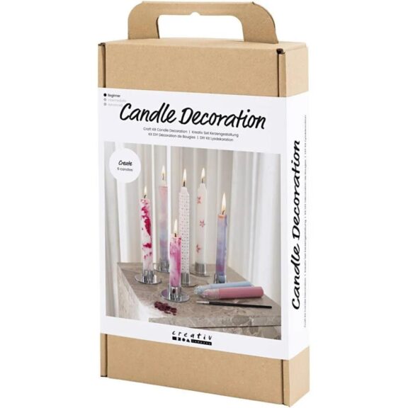 Creativ Company - Hobbyset kaarsen decoreren